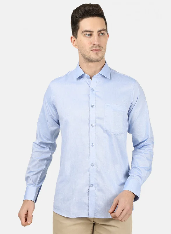 Men's Long - Line Oversized Casual Shirts in Dark Gray for a Relaxed and Modern LookMens Blue Printed Shirt