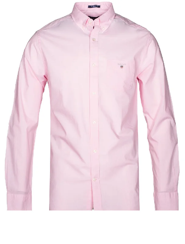 Men's Button - Down Oxford Casual Shirts in Crisp White for a Classic and Versatile StyleRegular Fit Oxford Shirt Light Pink