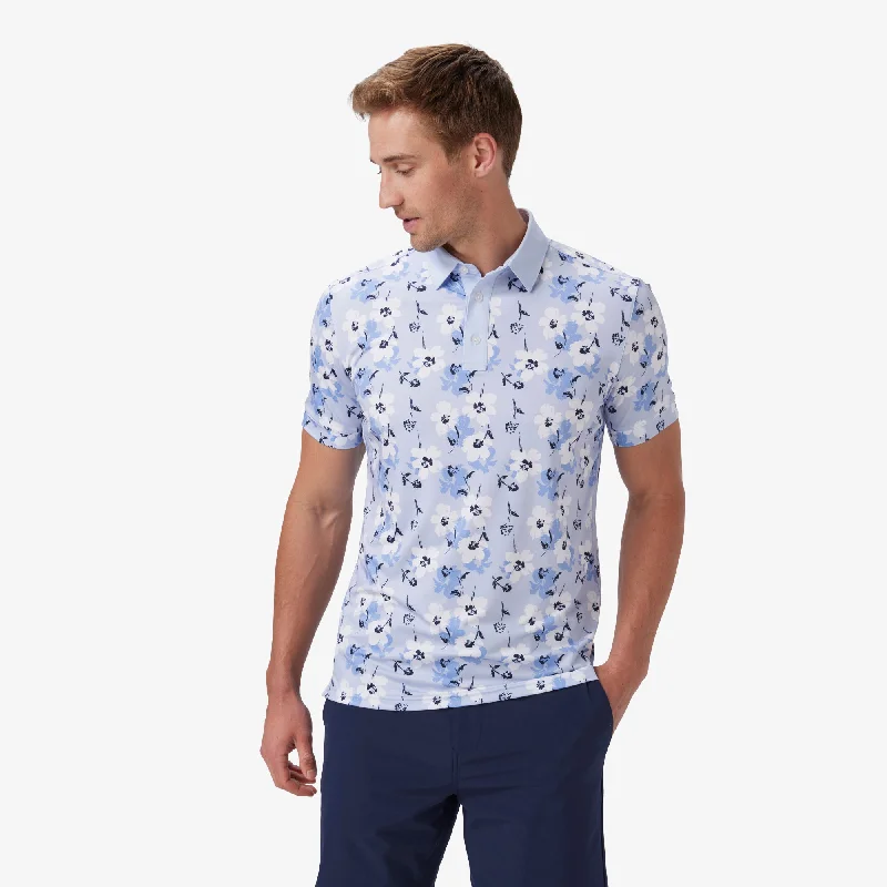 Men's Slim - Fit Printed Floral Casual Shirts in Pastel Colors for a Spring - Inspired VibeSky Birmingham Floral