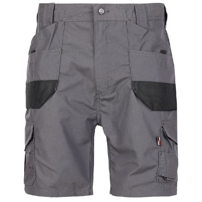 Men's flat - front chino shorts for semi - formal summer eventsTuffstuff 827 Elite Holster Pocket Work Short