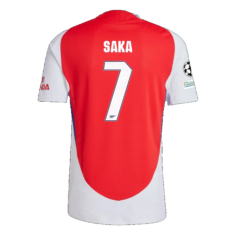 Men's Throwback Rugby Jerseys of Historic Matches and Teams for Rugby History Buffsadidas Arsenal Authentic Bukayo Saka Home Jersey w/ Champions League Patches 24/25 (Better Scarlet/White)