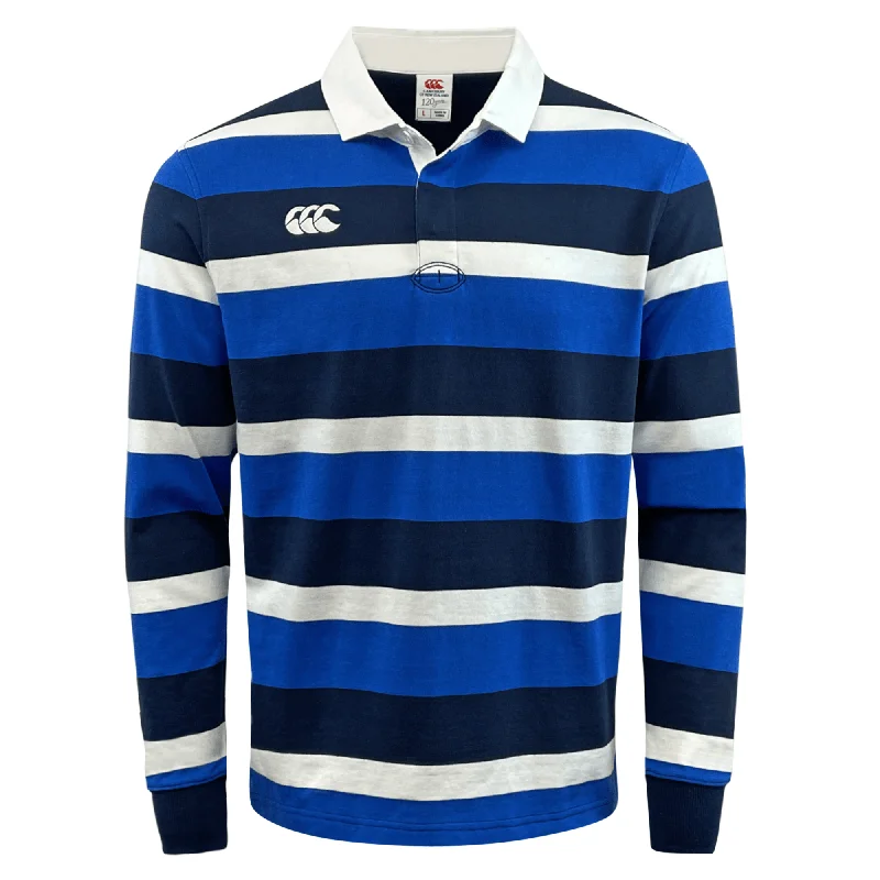 Men's Moisture - Wicking Lacrosse Jerseys with Mesh Panels for Optimal Performance on the FieldCanterbury Fundamentals Striped Long Sleeve Rugby Jersey