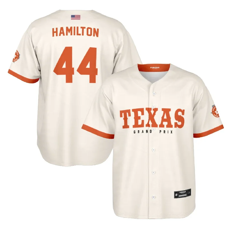 Men's Vintage American Football Jerseys of Legendary Teams for Collectors and FansHamilton - Off-White Texas GP Jersey