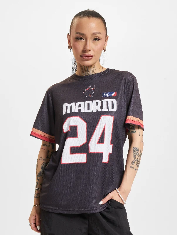 Men's Moisture - Wicking Lacrosse Jerseys with Mesh Panels for Optimal Performance on the FieldMadrid Bravos Fan Jersey 2024