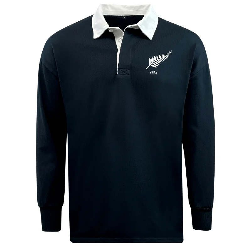 Men's Football Jerseys with Embroidered Club Badges for a Premium and Authentic AppealNations of Rugby New Zealand Vintage Classic Jersey