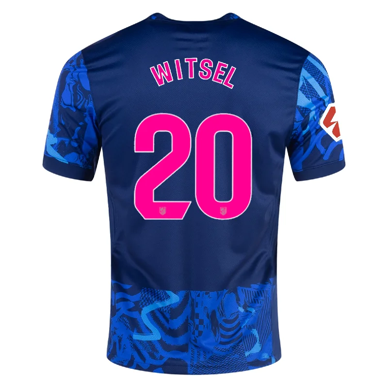 Men's NBA Authentic Team Jerseys in Official Team Colors for True Basketball FansNike Atletico Madrid Axel Witsel Third Jersey w/ La Liga Patch 24/25 (Blue Void/Pink Glow)