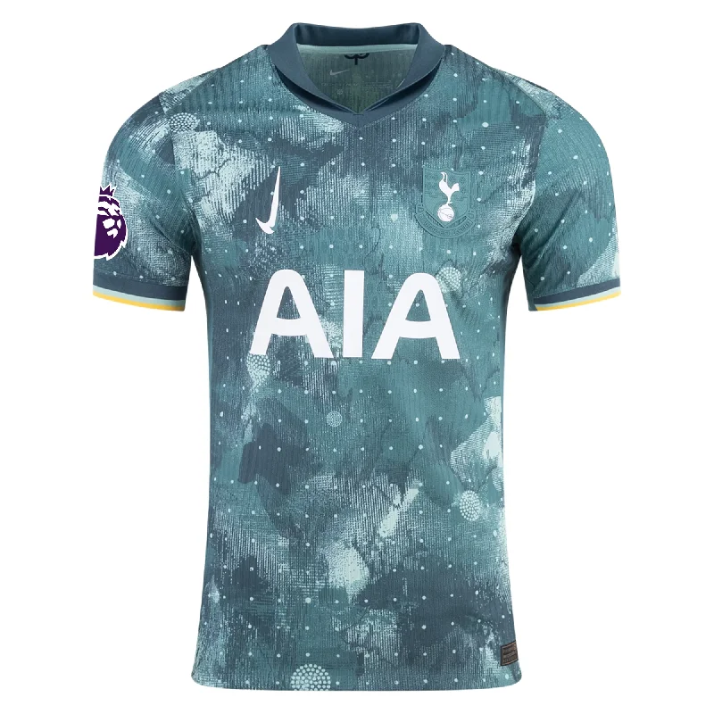 Men's Breathable Polyester Running Jerseys in Bright Neon Colors for High - Visibility WorkoutsNike Tottenham Authentic Third Jersey w/ EPL Patch 24/25 (Enamel Green/Bicoastal)