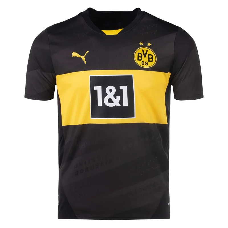 Men's Retro Hockey Jerseys with Classic Stripes and Logos for a Nostalgic Hockey AestheticPuma Borussia Dortmund Away Jersey 24/25 (Puma Black/Faster Yellow)