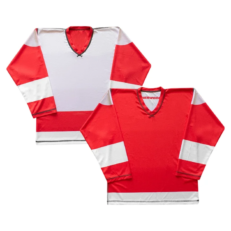 Men's Moisture - Wicking Golf Jerseys with UV Protection for Comfortable Rounds on the CourseSherwood SPR300 Detroit Red Wings Replica Reversible Jersey