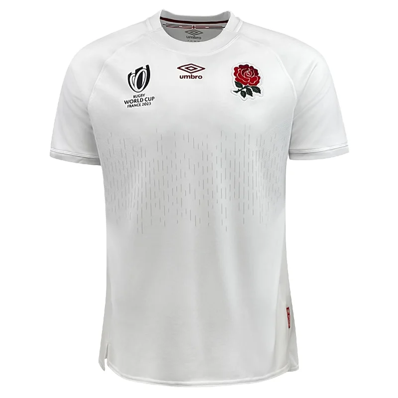 Men's Throwback Rugby Jerseys of Historic Matches and Teams for Rugby History BuffsEngland RWC 23 Home Jersey by Umbro