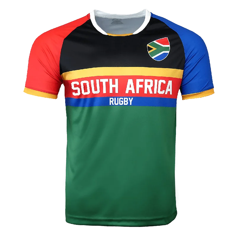 Men's Retro Soccer Jerseys of Famous Clubs from the 90s for Nostalgic Football EnthusiastsNations of Rugby South Africa Rugby Supporters Jersey