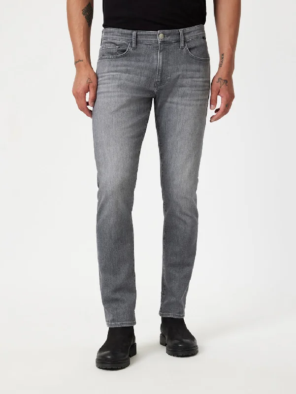 Men's Stretch Jeans with a Moisture - Wicking Lining for Active LifestylesJake Slim Jean - Light Smoke Feather Blue