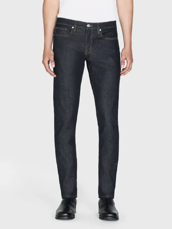 Men's Ripped Skinny Jeans in Acid Wash for an Edgy and Punk - Inspired StyleL'homme Slim Jean - Douro