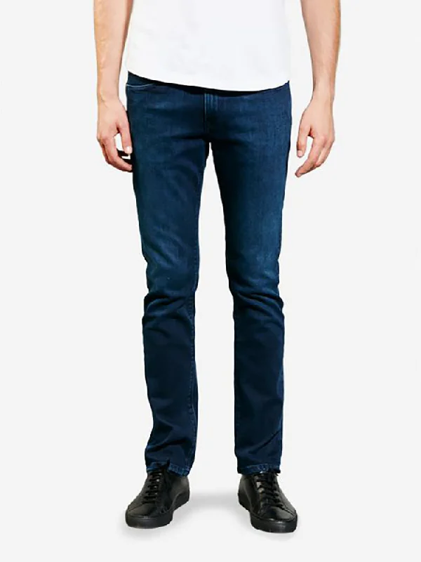 Men's Straight Leg Raw Denim Jeans for a Minimalist and Durable OptionSlim Staple Jeans