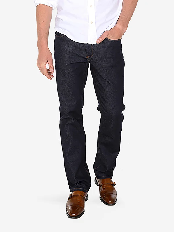 Men's Cargo Jeans with Multiple Pockets for a Practical and Outdoor - Friendly LookStraight Oliver Jeans