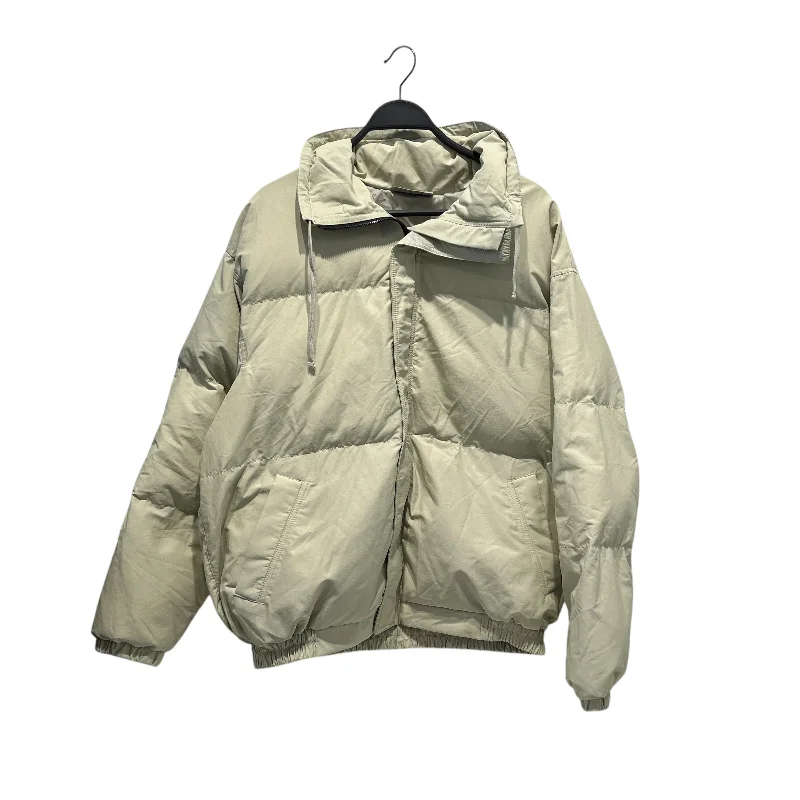 Fleece - lined men jackets for cold - weather commutingFOG ESSENTIALS/Puffer Jkt/M/Cotton/CRM/