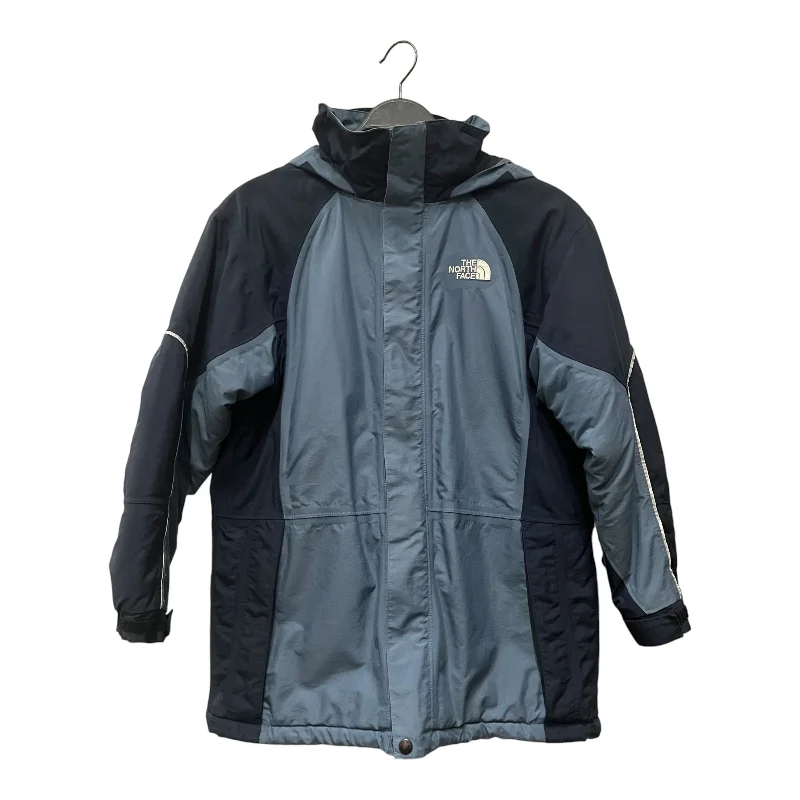 Men jackets with a zip - off sleeves to convert to a vestTHE NORTH FACE/Puffer Jkt/L/Nylon/BLU/