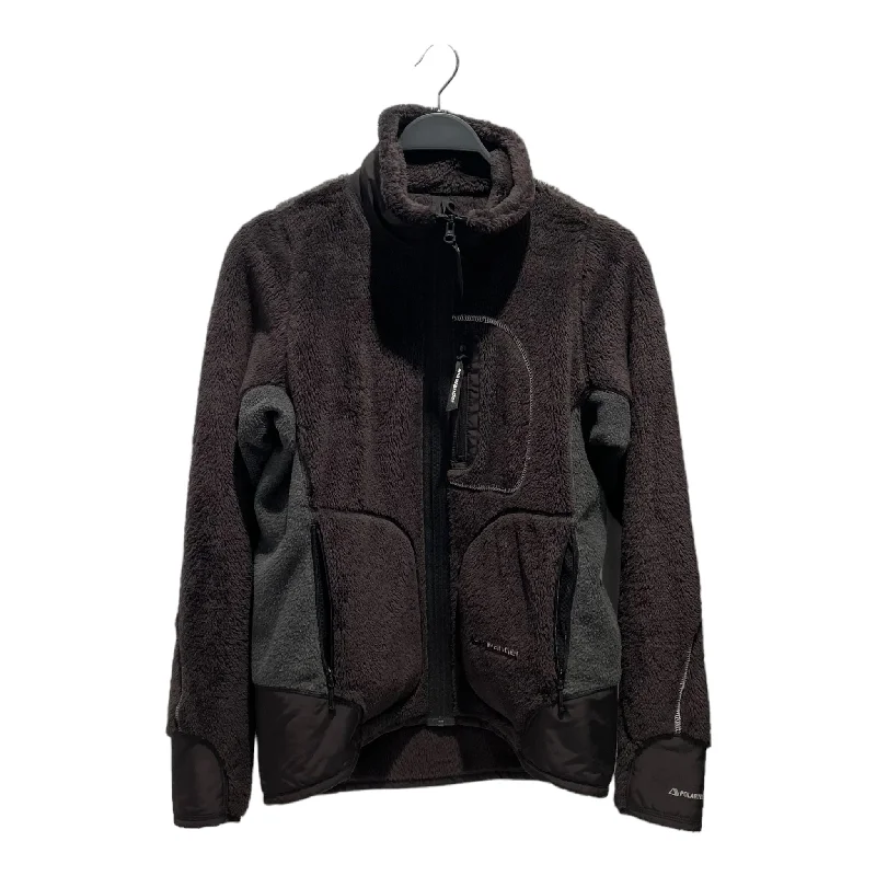 Fleece - lined men jackets for cold - weather commutingand wander/Blouson/M/Cotton/BLK/AW93-JT601