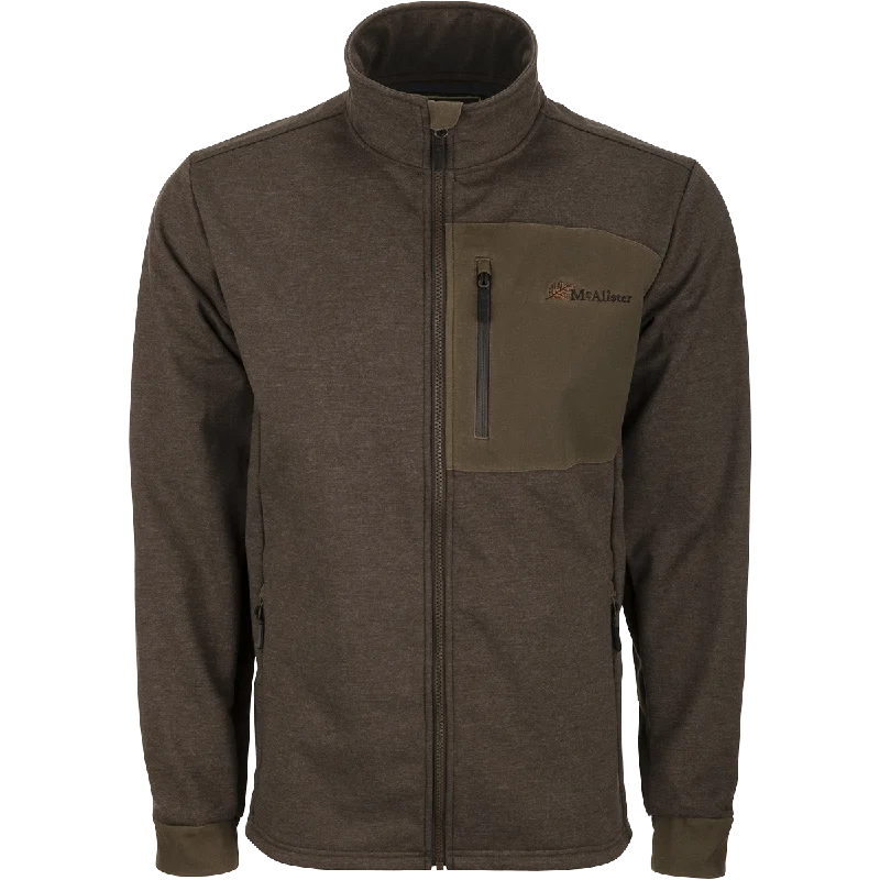 Men jackets with a built - in hood that can be stowed away when not in useMcAlister Heritage Hybrid Windproof Jacket