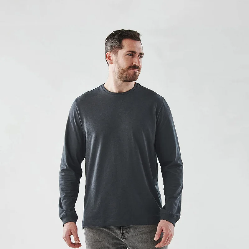 Fleece - lined men jackets for cold - weather commutingMen's Equinox Long Sleeve Tee - CPM-2