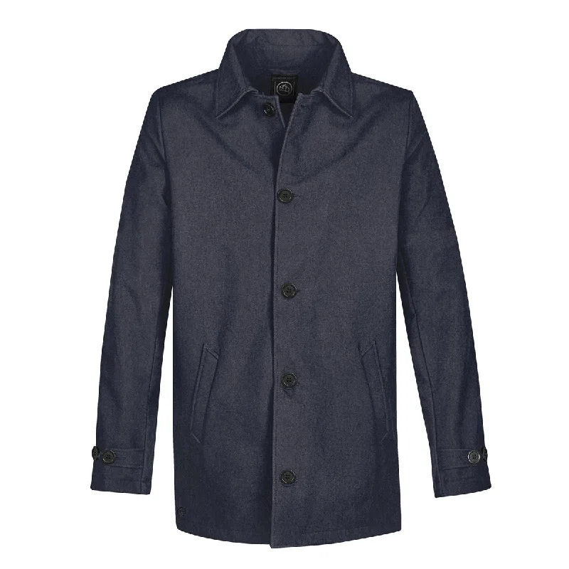 Men jackets with a media - friendly pocket for easy access to gadgetsMen's Lexington Bonded Overcoat Final Sale - LXB-1