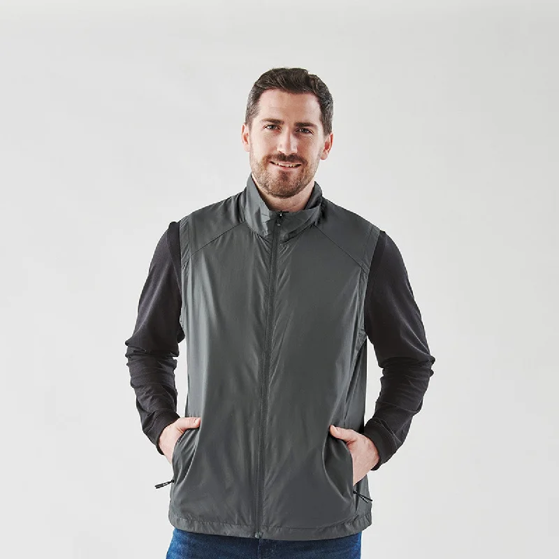 Men jackets with a hidden interior pocket for secure storageMen's Pacifica Vest - KTV-1