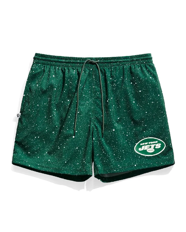 Men jackets with a hidden interior pocket for secure storageNew York Jets Speckle Active Shorts