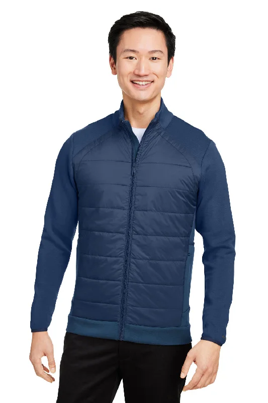 Fleece - lined men jackets for cold - weather commutingSpyder Mens Impact Full Zip Jacket - Frontier Blue