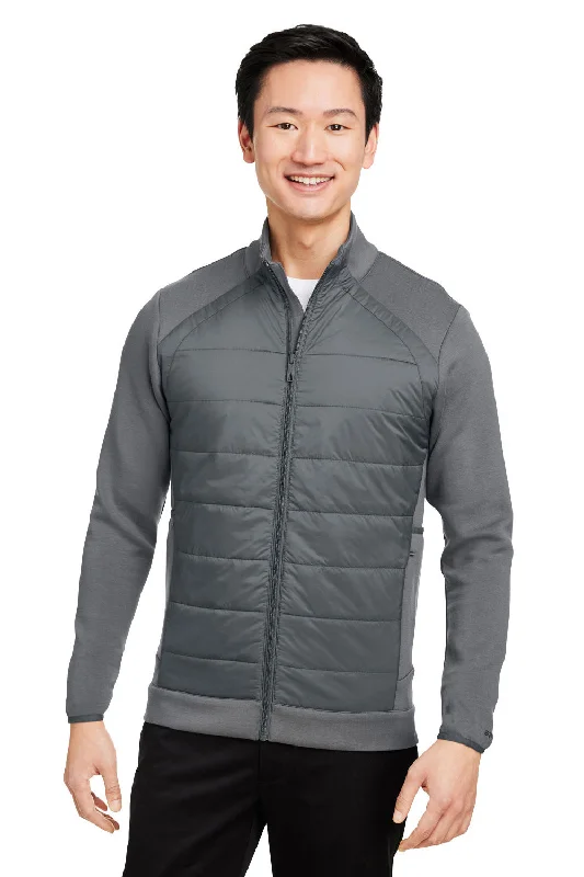 Men jackets with a media - friendly pocket for easy access to gadgetsSpyder Mens Impact Full Zip Jacket - Polar Grey