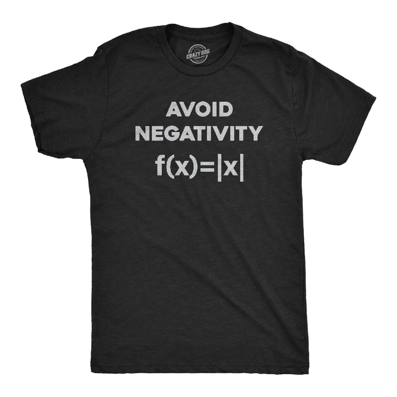 Men's tie - dye t - shirts with a bohemian styleAvoid Negativity Men's T Shirt