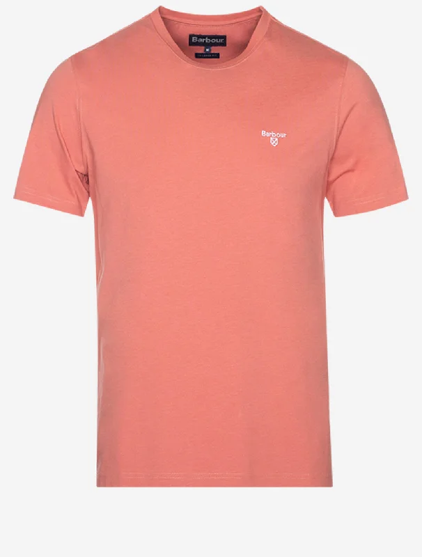 Men's organic cotton crew - neck t - shirts for everyday comfortSports T-Shirt Pink Clay