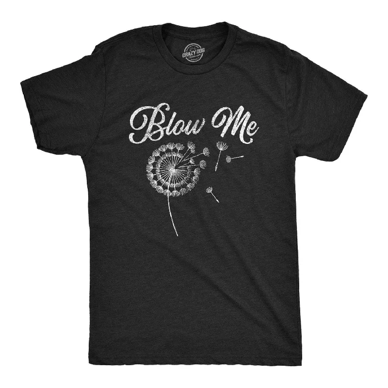 Men's distressed denim - look t - shirts with a rugged appealBlow Me Dandelion Men's T Shirt