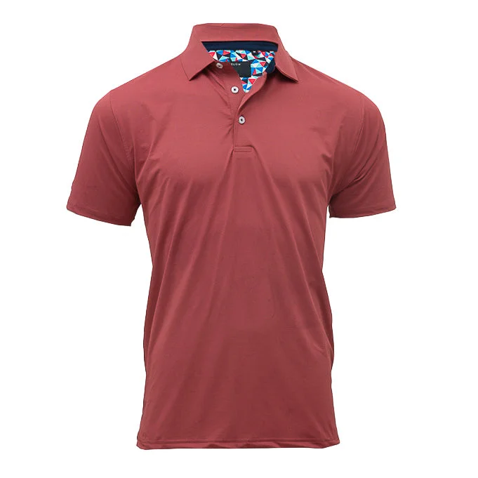 Men's antimicrobial t - shirts for odor - free freshness during travelCRANBERRY MEN'S GOLF T-SHIRT