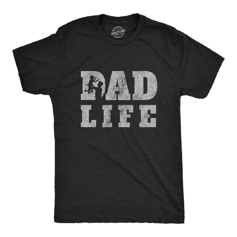 Men's plus - size pocket t - shirts with a classic lookDad Life Men's T Shirt