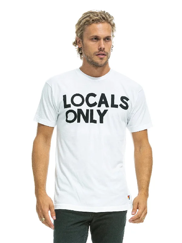 Men's plus - size pocket t - shirts with a classic lookLocals Only T-Shirt - White