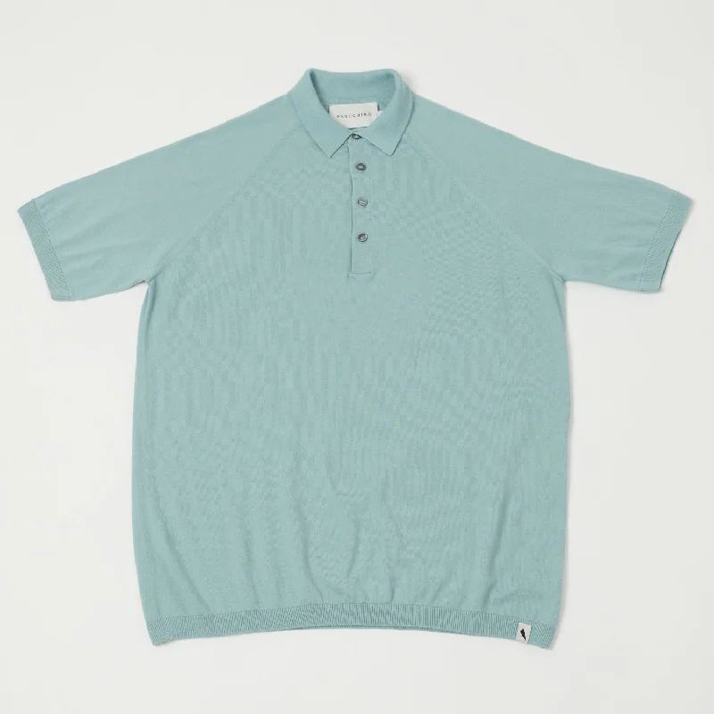 Men's antimicrobial polo shirts for odor - free daily wearPeregrine Jones Polo Shirt - Seafoam