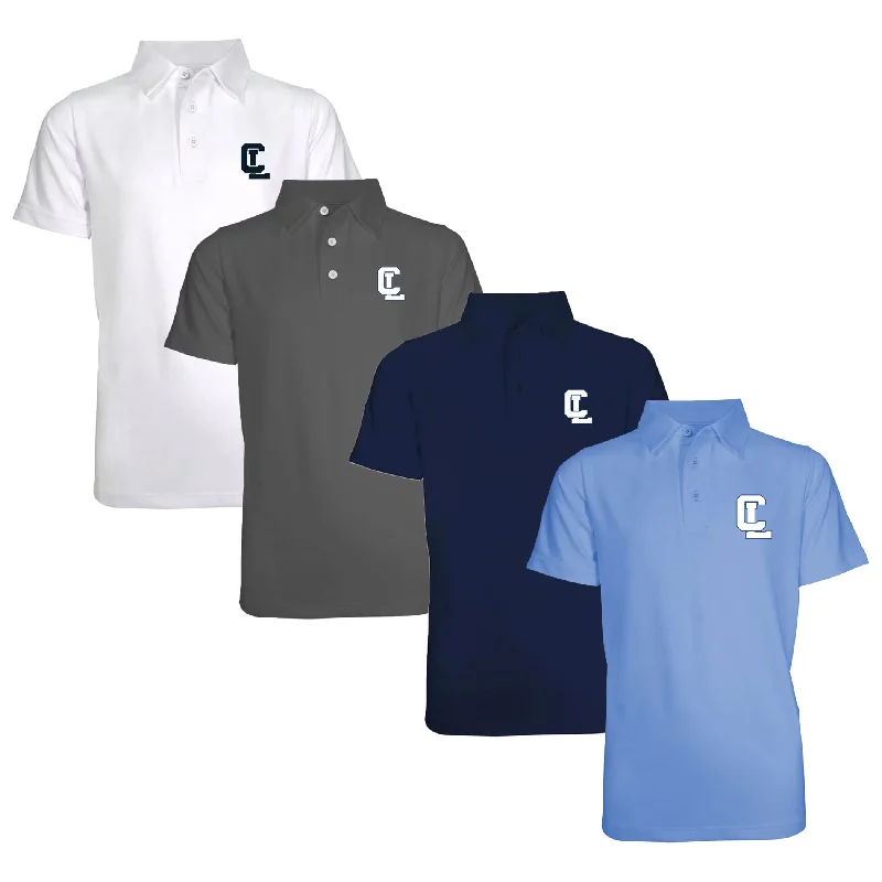 Men's luxury cashmere blend polo shirts in solid colorsYouth GARB Polo - CL