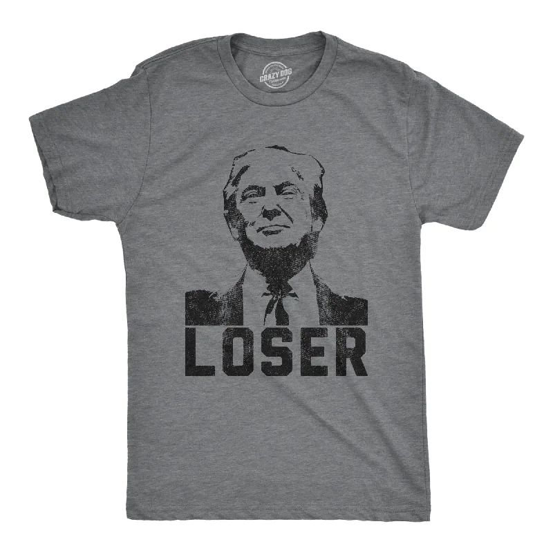 Men's distressed denim - look t - shirts with a rugged appealTrump Loser Men's T Shirt