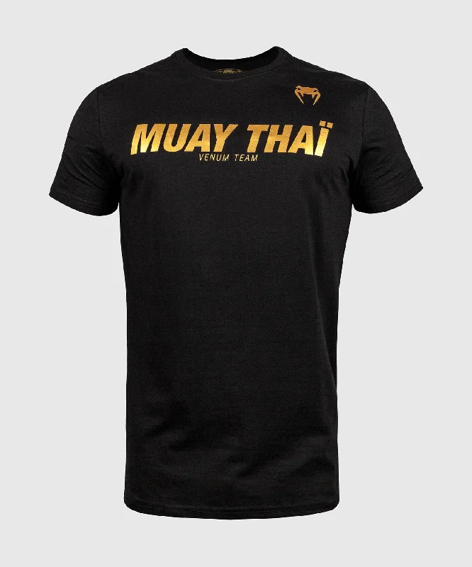 Men's short - sleeve linen t - shirts for summer beach outingsVenum Muay Thai VT T-shirt